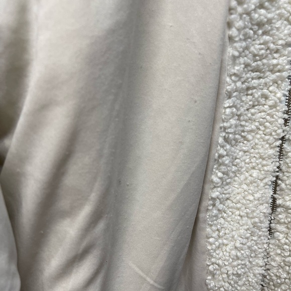 BLANKNYC Mixed Media Sherpa Faux-Fur Shell Jacket Oversized Fit Sz XS - Picture 14 of 16